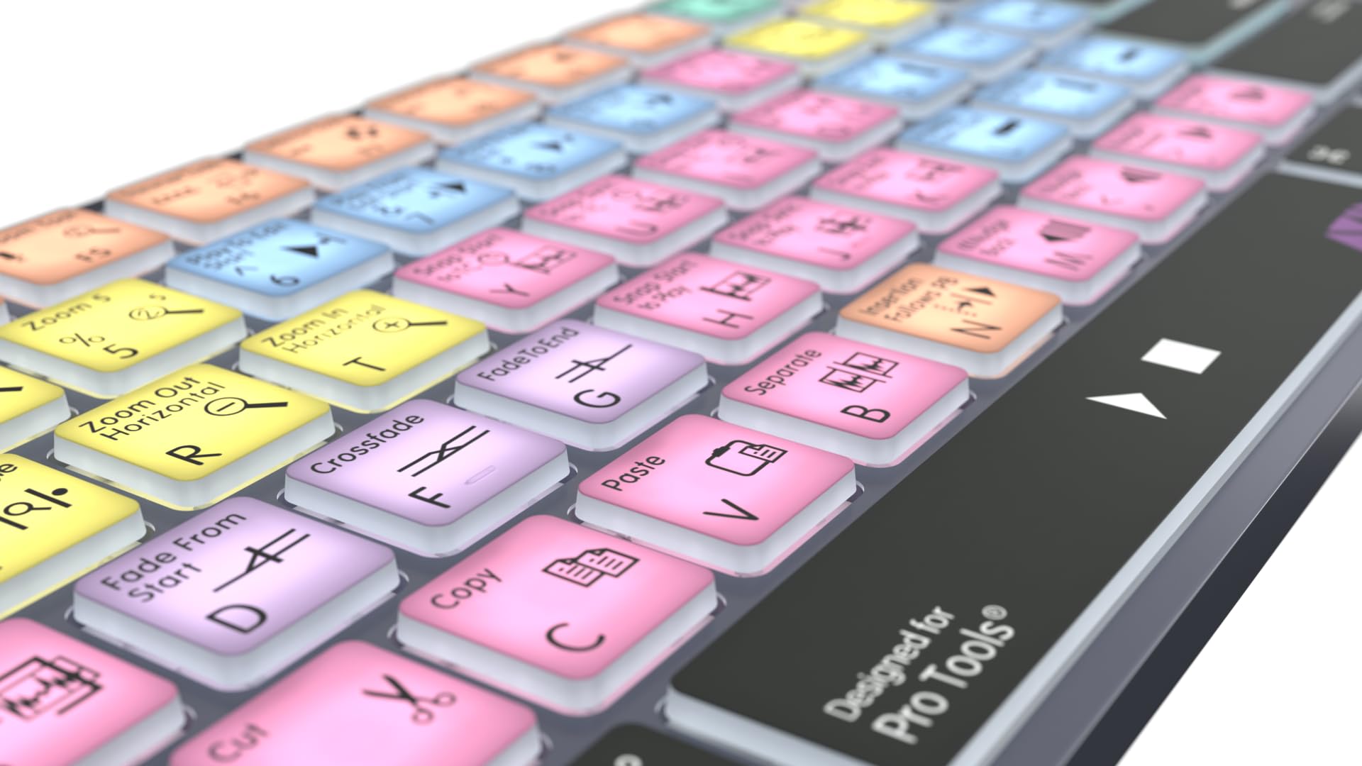 Amazon.com: Logickeyboard Titan Wireless Backlit Keyboard for Avid